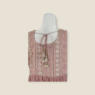 Indo-western 3 pc suit