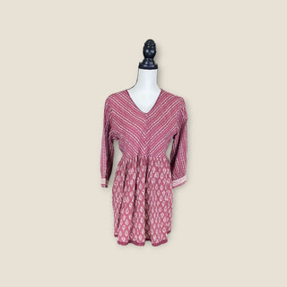 short handloom kurti