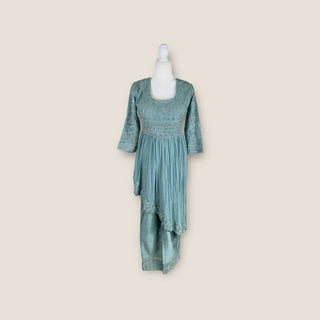 Indo-western 3 pc suit