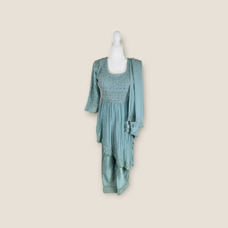 Indo-western 3 pc suit