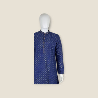 midnight blue kurta