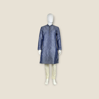 Jacquard men's kurta set