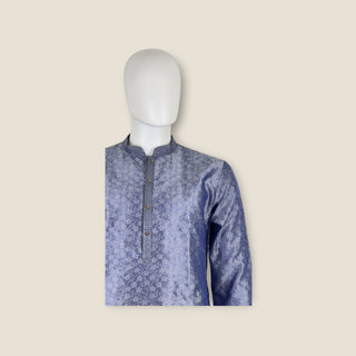 Jacquard men's kurta set