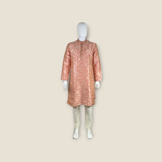 Men's Jacquard Printed Kurta