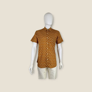 Short sleeve cotton shirt