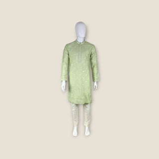 Men’s Muslin Silk Embroidered Kurta