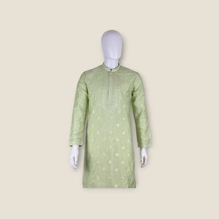 Men’s Muslin Silk Embroidered Kurta