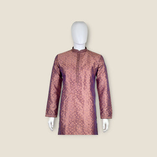 Jacquard men's kurta set