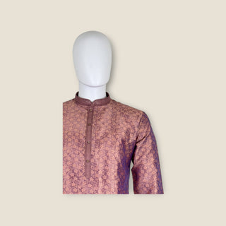 Jacquard men's kurta set