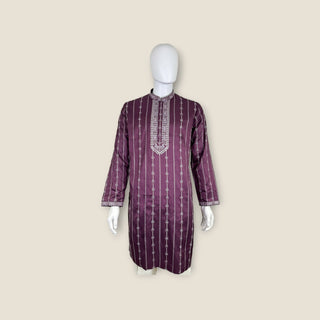 Men’s Embroided Muslin Silk Kurta