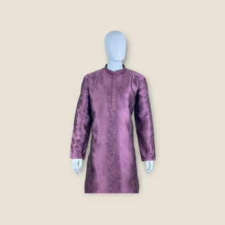 Men's Jacquard Printed Kurta